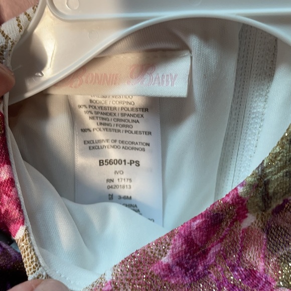 Bonnie Baby party dress 3/6 month - Picture 4 of 4